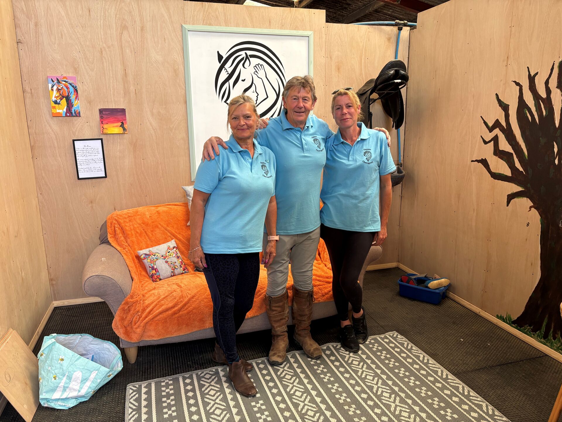 The Equine Therapony team